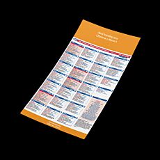 AFL Fridge Card Season Fixture 2022 Version 1