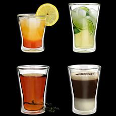 Athena Dorf Double Wall Glass