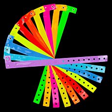 Vinyl Glitter Wristbands
