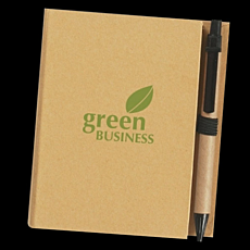 Eco-Inspired Notebook With Pen