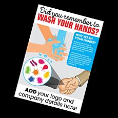Hand Washing Sign