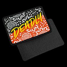Deadly Patch Aboriginal Flag Colours