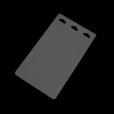 60x90mm Clear Portrait ID Holder (CR80)