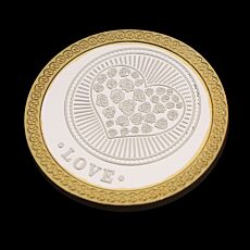 Plain Etched Medals