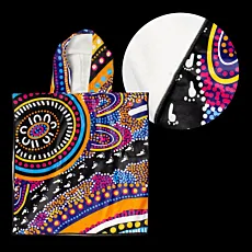 "Generations" Hooded Beach Towel
