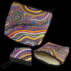 "Generations" Zippered Coin Purse