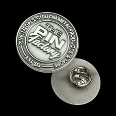 25mm Moulded - Shiny Silver Base
