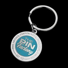 30mm Enamel - Pastel 0821 C/White, Silver Base