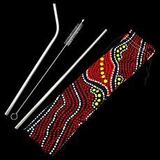 NAIDOC Re-Usable Straw Sets