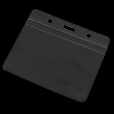 90x60mm Clear Landscape Zip Close ID Holders (CR80)