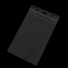 60x90mm Clear Portrait Zip Close ID Holders (CR80)
