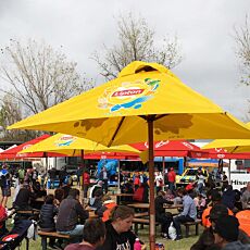 Timber Patio Umbrellas