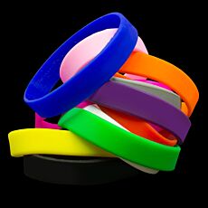 Plain Silicone Wristbands