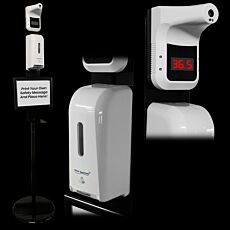 Hand Sanitiser Safety Kiosk