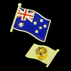 Australian Flag Classic Lapel Pin