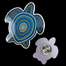 NAIDOC Turtle Lapel Pin