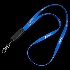 3 in 1 Polyester Charging Lanyard