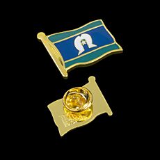 Torres Strait Islander (TSI) Lapel Pin 24x20mm