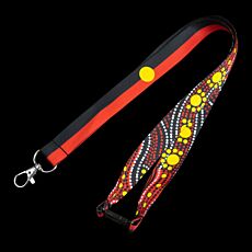  Aboriginal Flag Lanyards