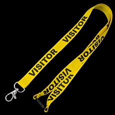 15mm Pre-Printed Visitor Lanyards