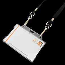 Landscape Edged Rigid ID Holder