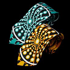 Neck Tie & Pocket Square "Healing Journey"