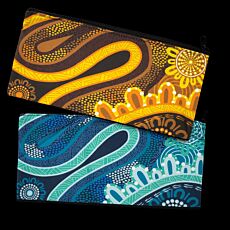Non Woven Pencil Case "Healing Journey"