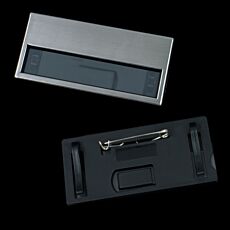 Interchangeable Name Badge Large