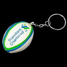 Rugby Ball Keyring