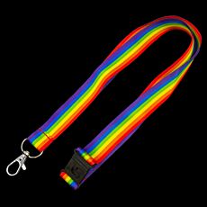 20mm Rainbow Stock Lanyards