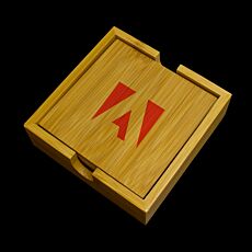 Bamboo Coaster Set