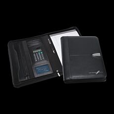 Bradford Leather Calculator Zip Portfolio