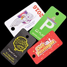 Plastic Membership Key Tags