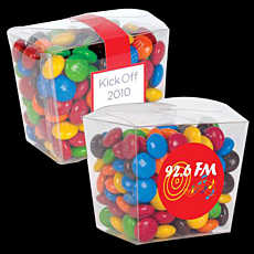 M&M's in Clear Mini Noodle Box