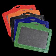 90 x 60mm Landscape PU Leather Holders (CR80)