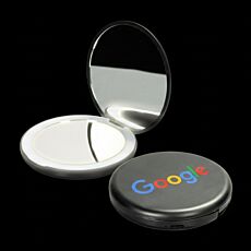 Compact Mirror with LED Light