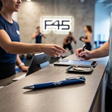 Custom Soft-Touch Gel Ink Pen