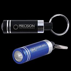 LED Aluminium Torch Keytag