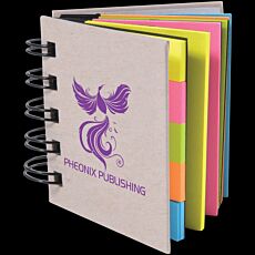 Spiral Book With Noteflags
