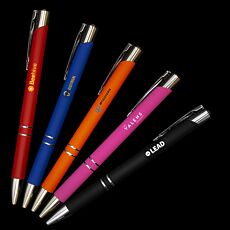 The Euro Rubberised Metal Pen