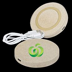 Natural Wireless Charger - Round