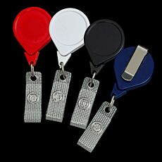 No-Twist Plastic Retractable Badge Reels