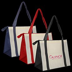 Non-Woven Large Zipped Shopping Bag