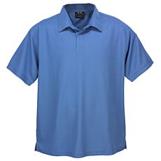 Mens Micro Waffle Polo