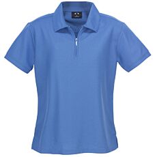 Ladies Micro Waffle Polo
