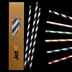 Paper Coloured Straws