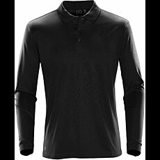 Men's Eclipse Pique L/S Polo