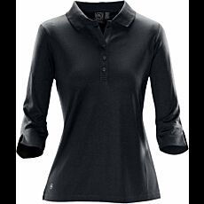Women's Eclipse Pique 3/4 Sleeve Polo