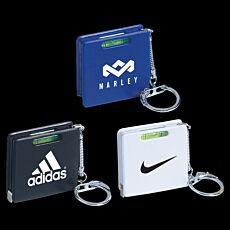 Square Level Tape Measure Key Ring