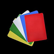 CR80 Plain Colour Plastic Cards (86 x 54mm)